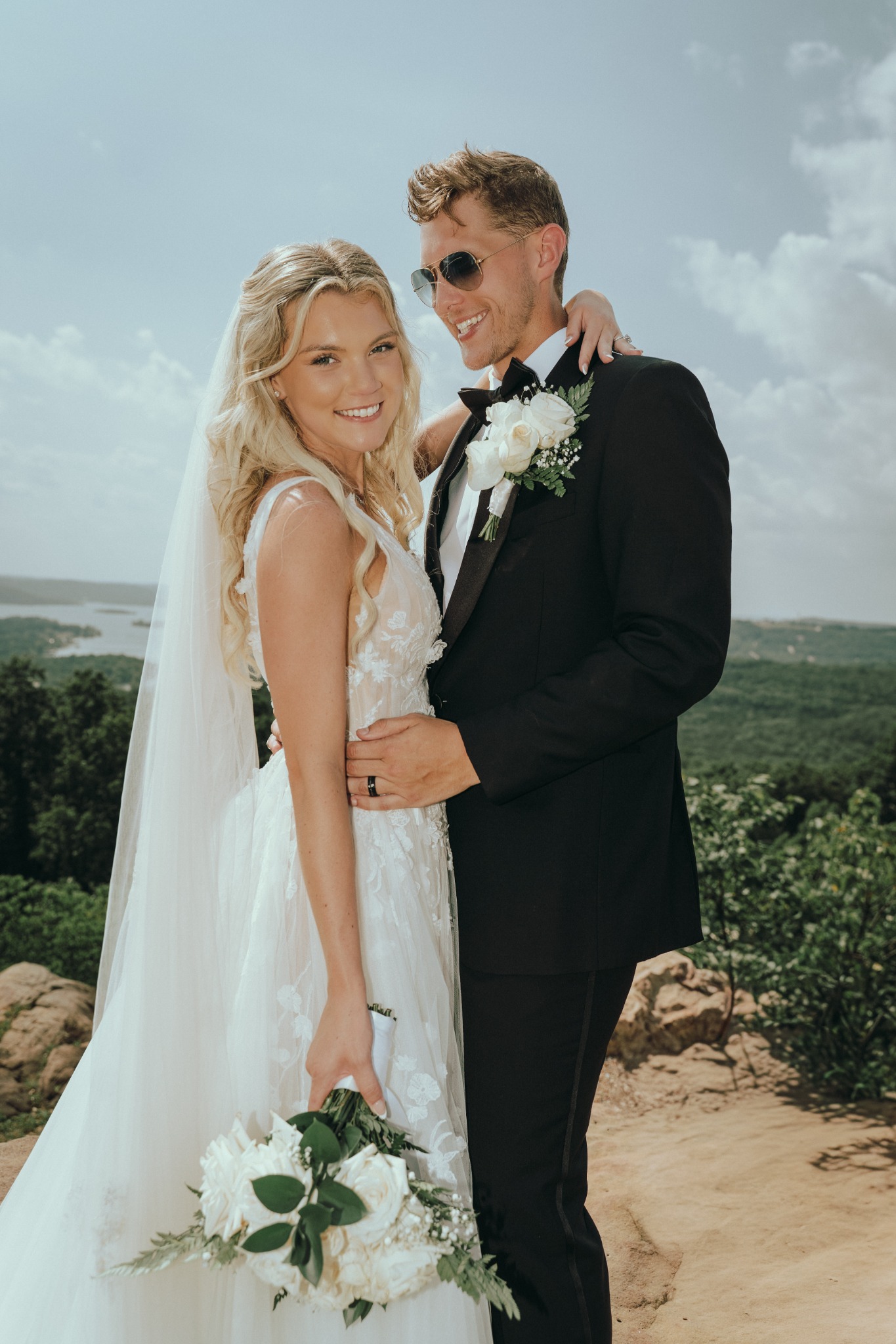 Bradly and Madison Rocha, owners of Stone Nash Creations